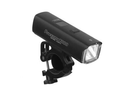 AUTHOR Světlo př. PROXIMA 1000 lm / HB 22-38 mm USB Alloy černá