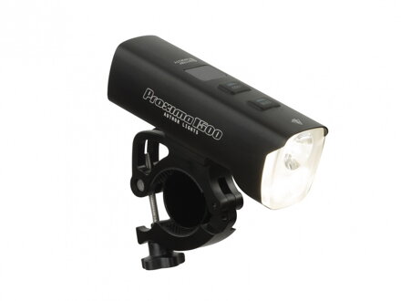 AUTHOR Světlo př. PROXIMA 1500 lm / HB 22-38 mm USB Alloy černá