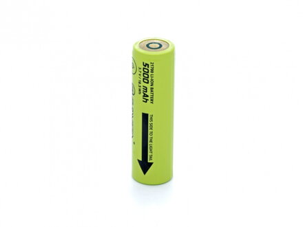 AUTHOR Baterie Li-Ion 21700 TP / 5000 mAh / 3,7V žlutá