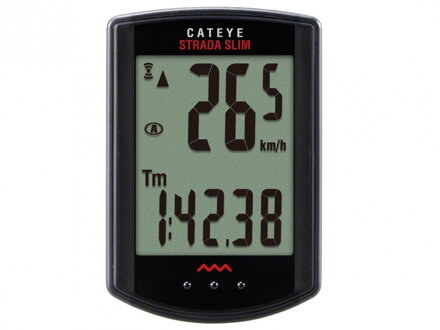 CATEYE Cyklopočítač CAT Strada Wireless - MTB (RD310W) černá